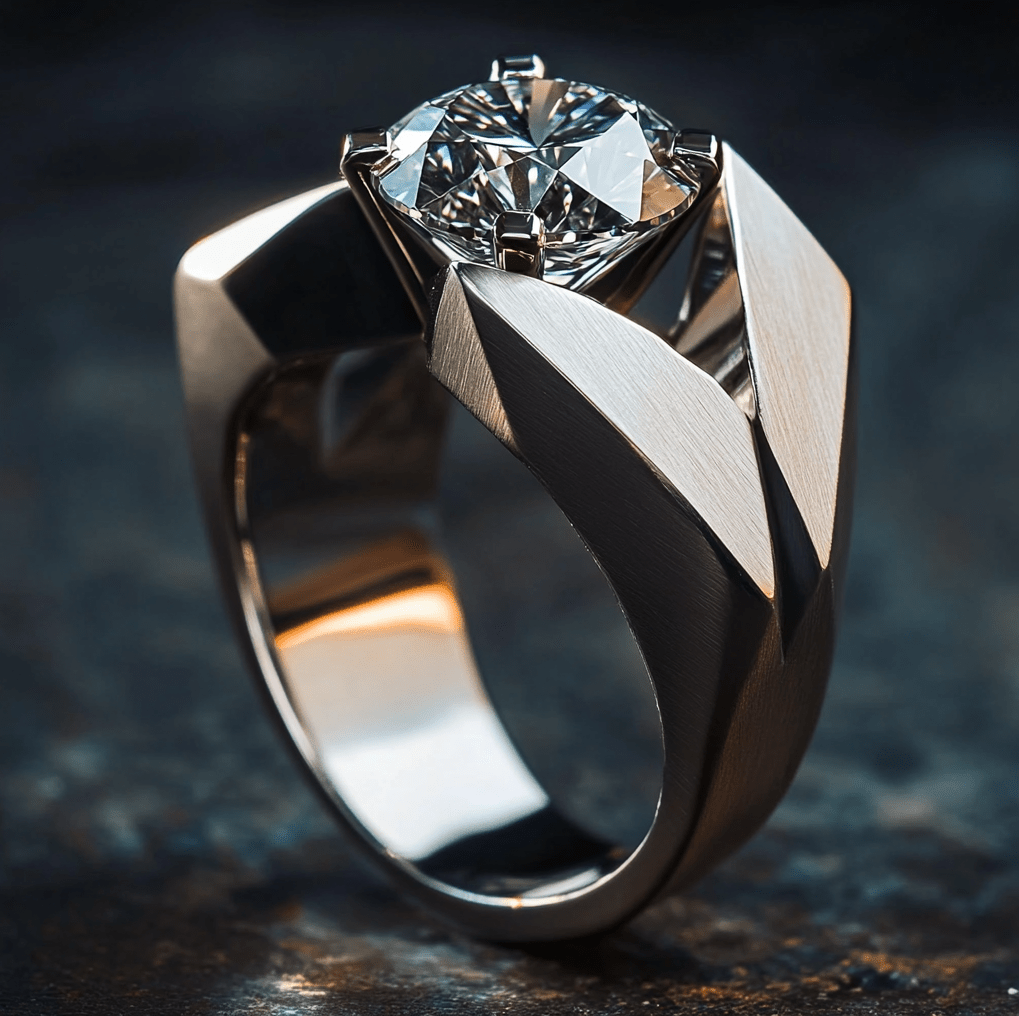 Street Shining Diamond Knight Ringvanguardjewels Ring