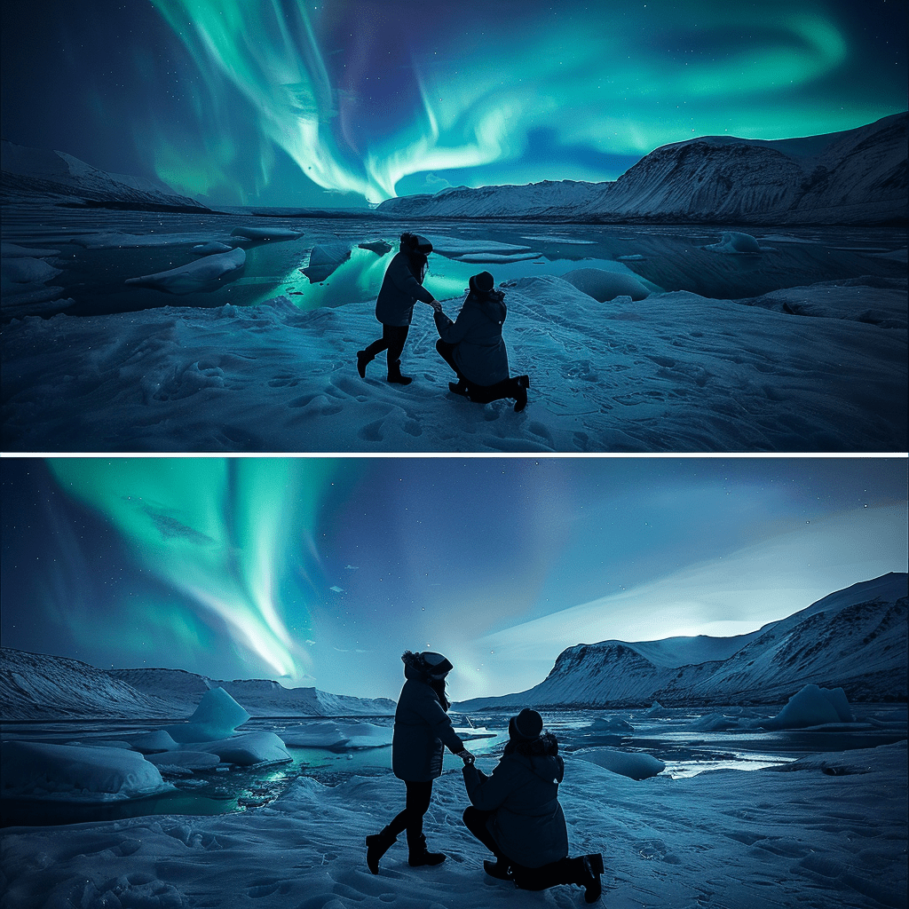 Aurora Promise Engagement Ring: How a Geologist Used Northern Lights Data to Propose