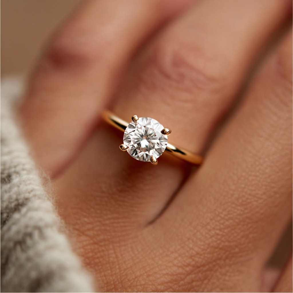 Eternal Promise·Minimalist Engagement Ring