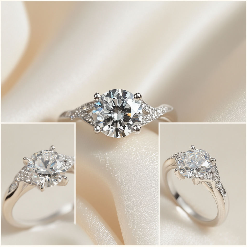 Ink Rhythm Promise Diamond Ring
