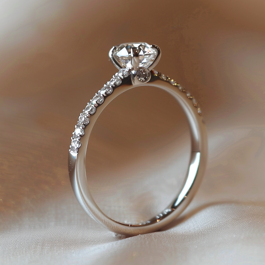 Elegant Love Minimalist Diamond Ring