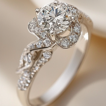 Ink Rhyme Starlight Engagement Ring