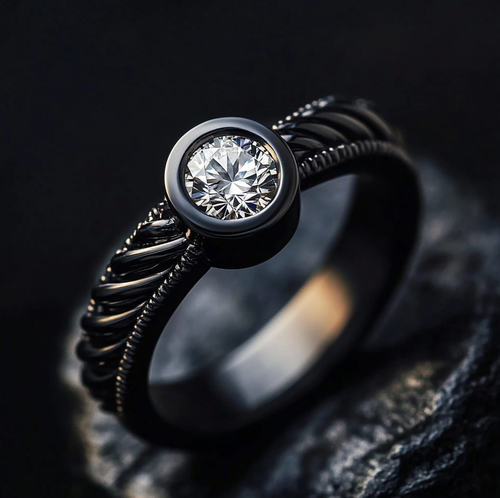 Phantom Street Star Diamond Ring