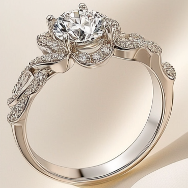 Ink Rhyme Starlight Engagement Ring