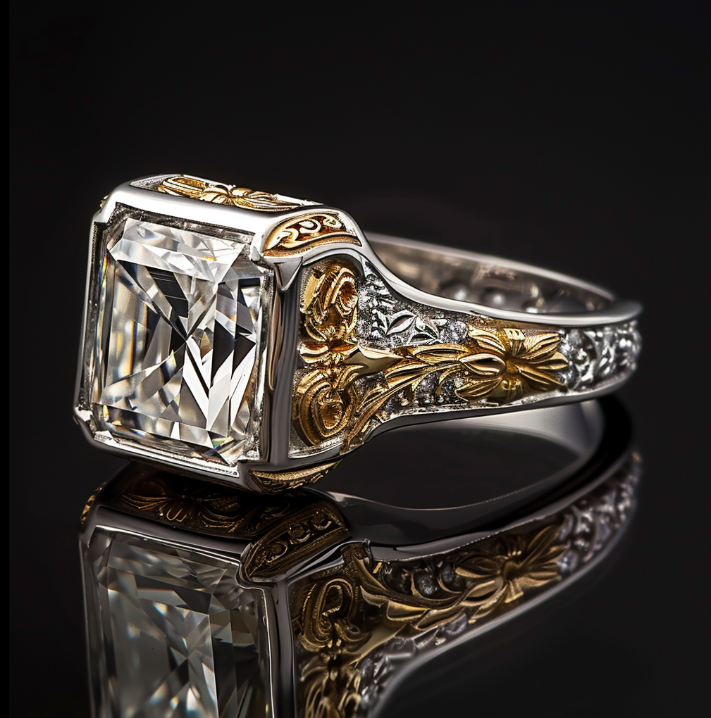 Scepter Eternity Men's Heirloom Sovereign Diamond Ring