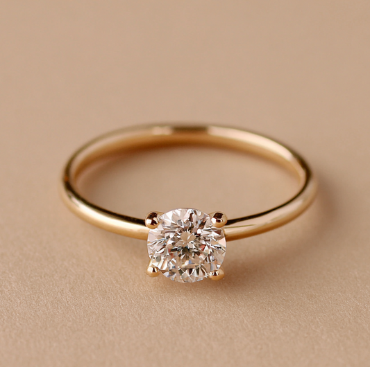 Eternal Promise·Minimalist Engagement Ring