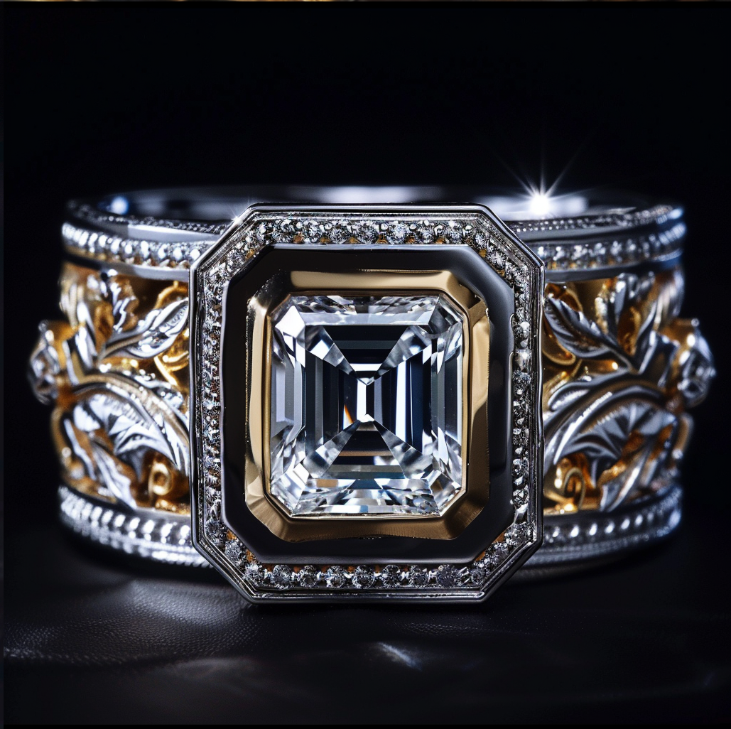 Scepter Eternity Men's Heirloom Sovereign Diamond Ring