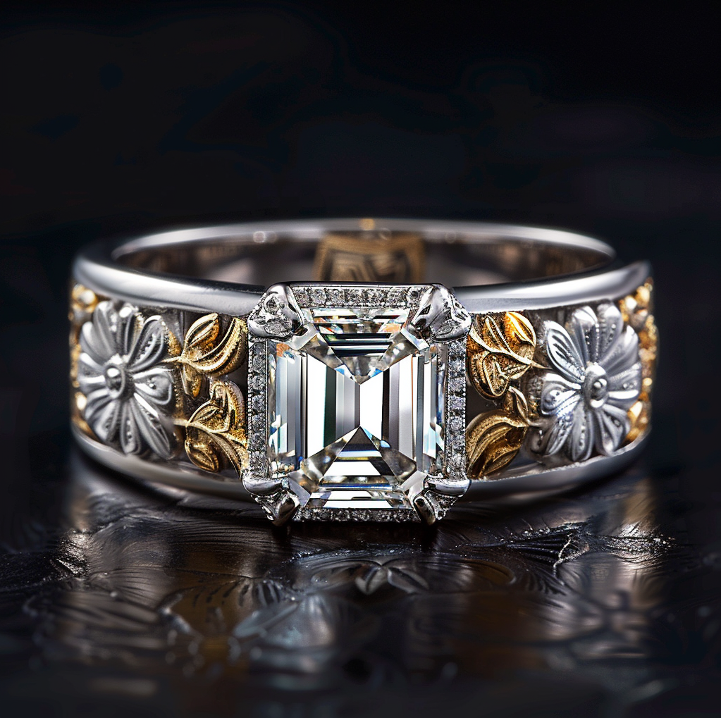 Scepter Eternity Men's Heirloom Sovereign Diamond Ring