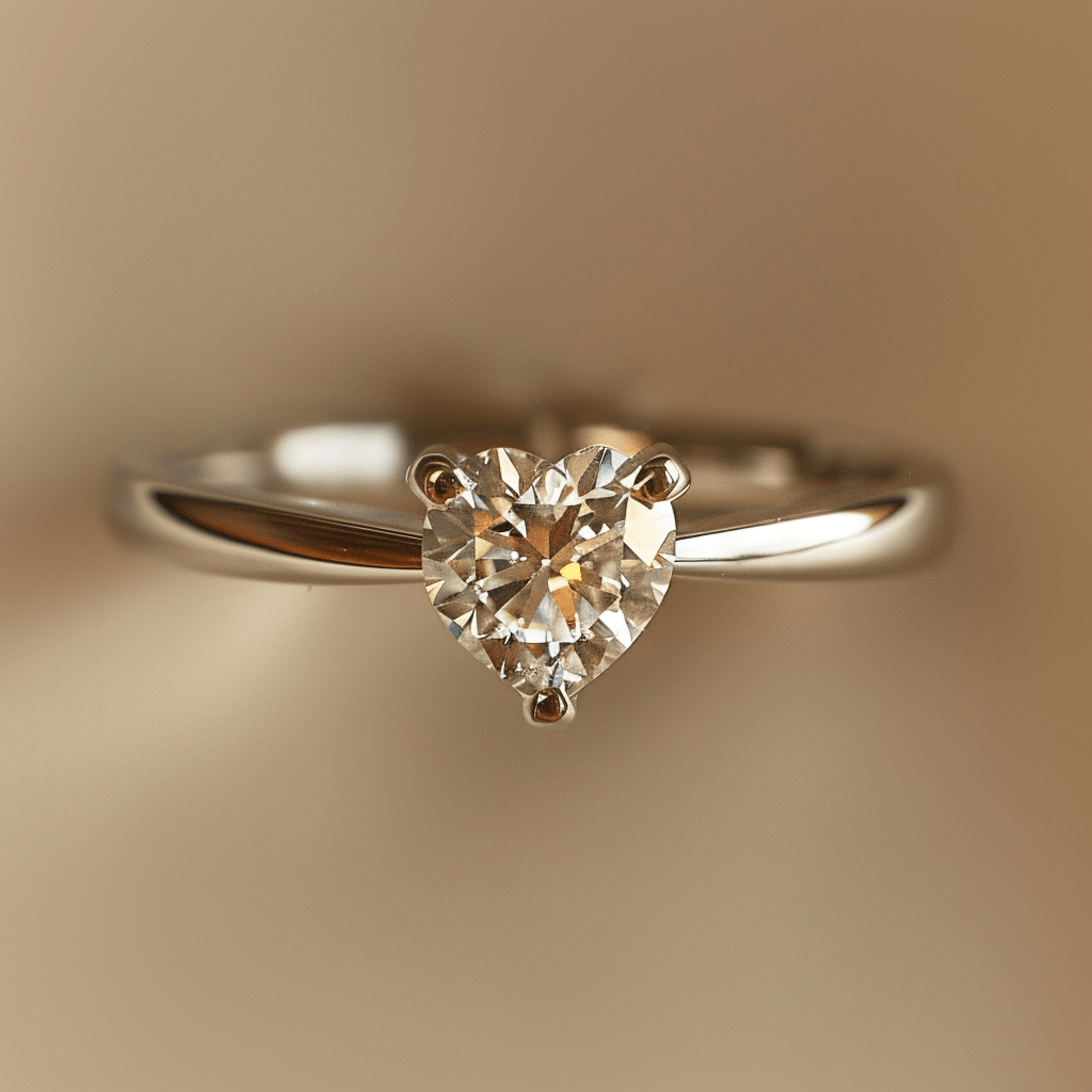 Beloved Minimalist Heart Diamond Ringvanguardjewels Ring