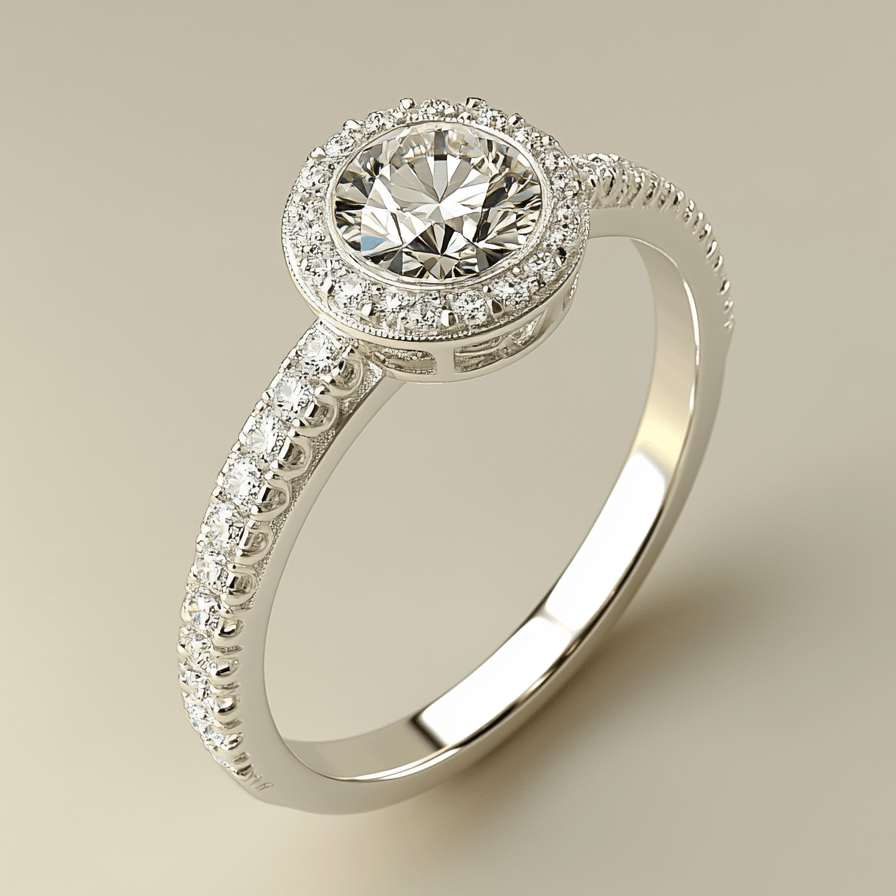 Elegant Love Diamond Ring with a Touch of Gracevanguardjewels Ring