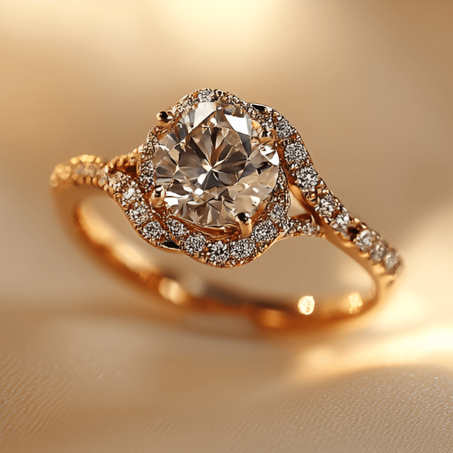 Glistening Rose Love Proposal Diamond Ringvanguardjewels Ring