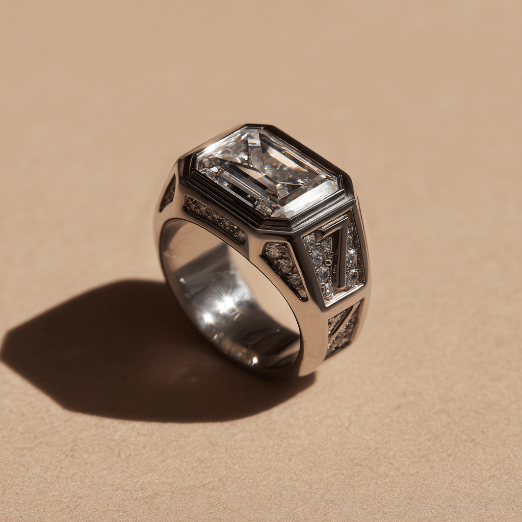 Number 7 Legend - Football Themed Men's Diamond Ringvanguardjewels Ring