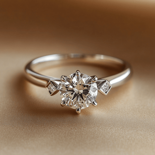 Radiant Heart Engagement Ringvanguardjewels Ring