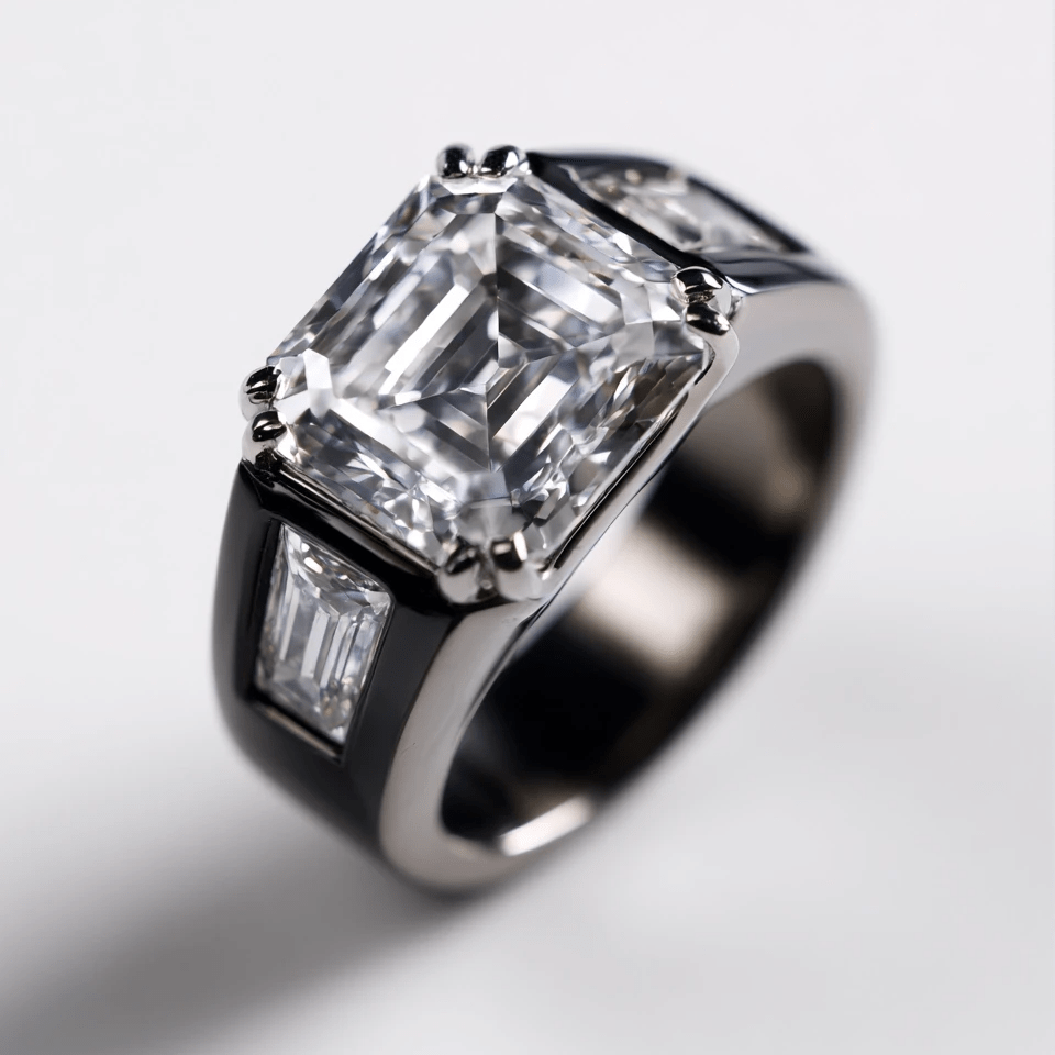 Sage Ascher Cut Diamond Men's Ringvanguardjewels Ring