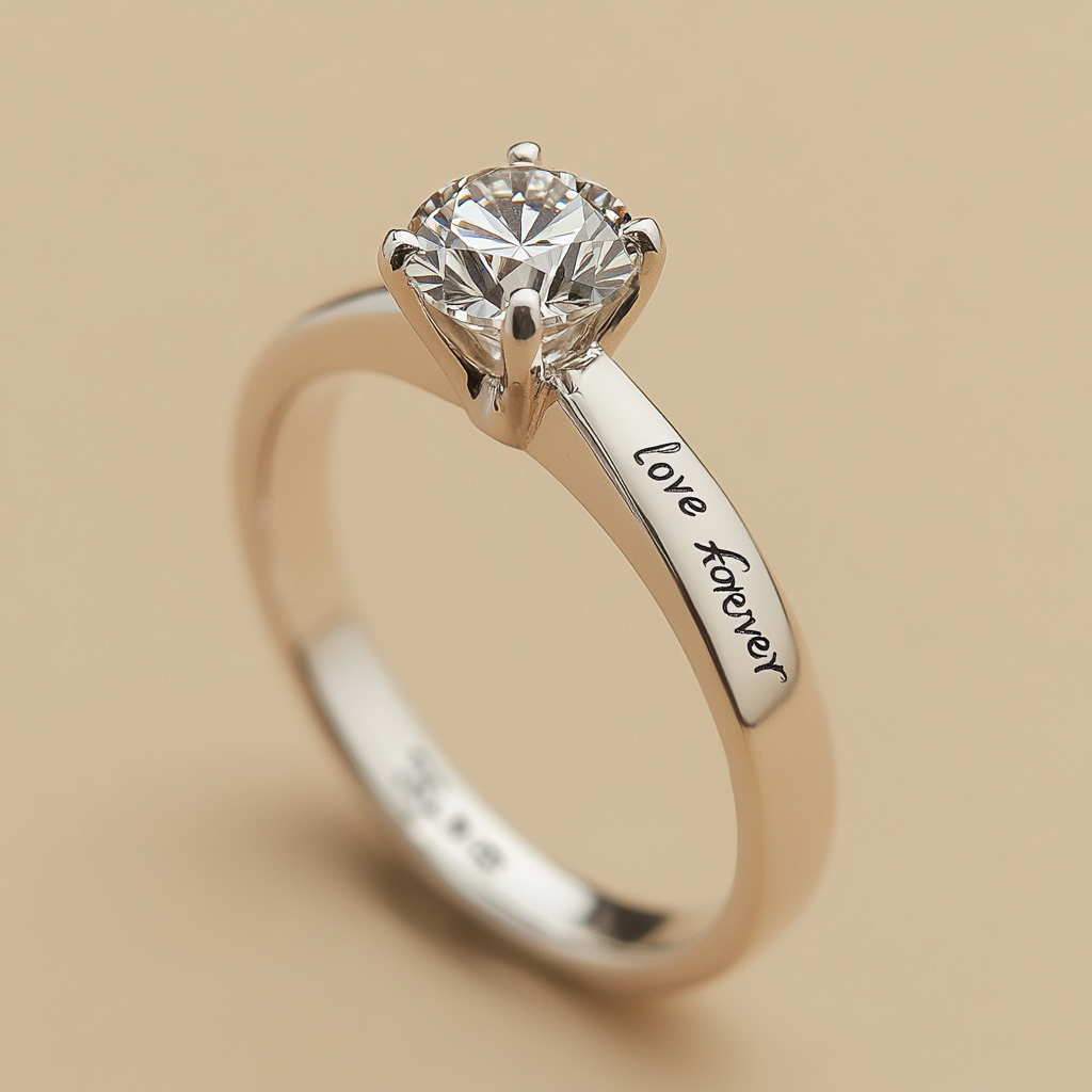Eternal Love Solitaire Engagement Ring