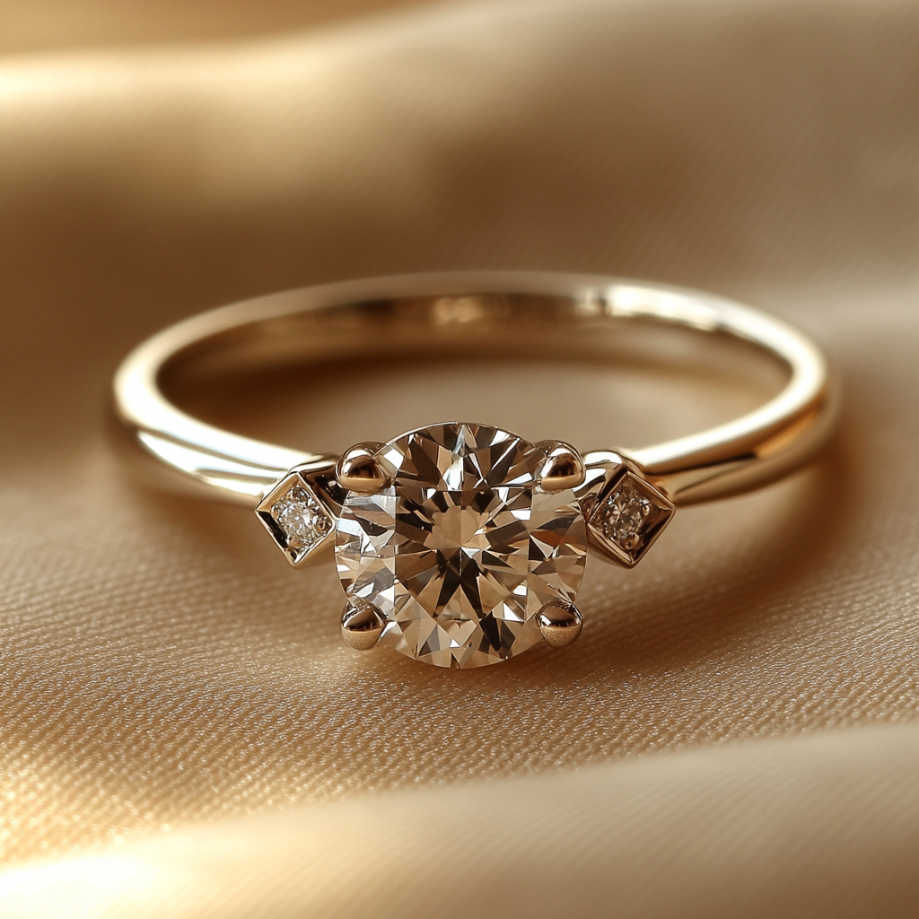Radiant Heart Engagement Ring