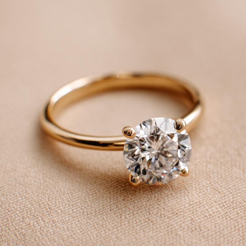 Eternal Promise·Minimalist Engagement Ring