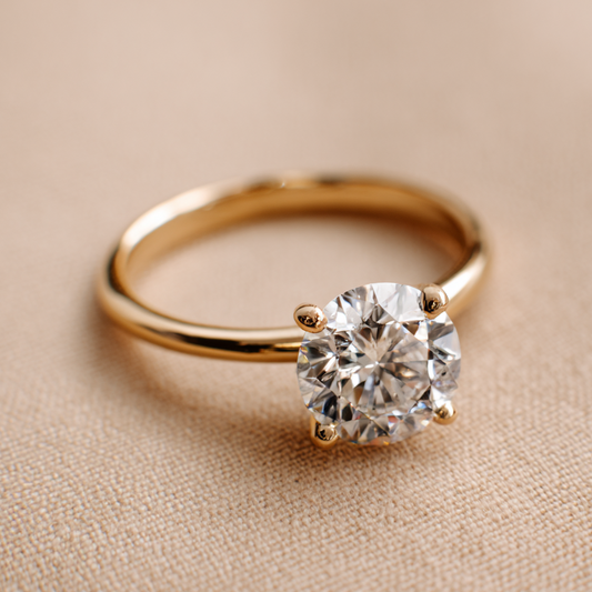 Eternal Promise·Minimalist Engagement Ring